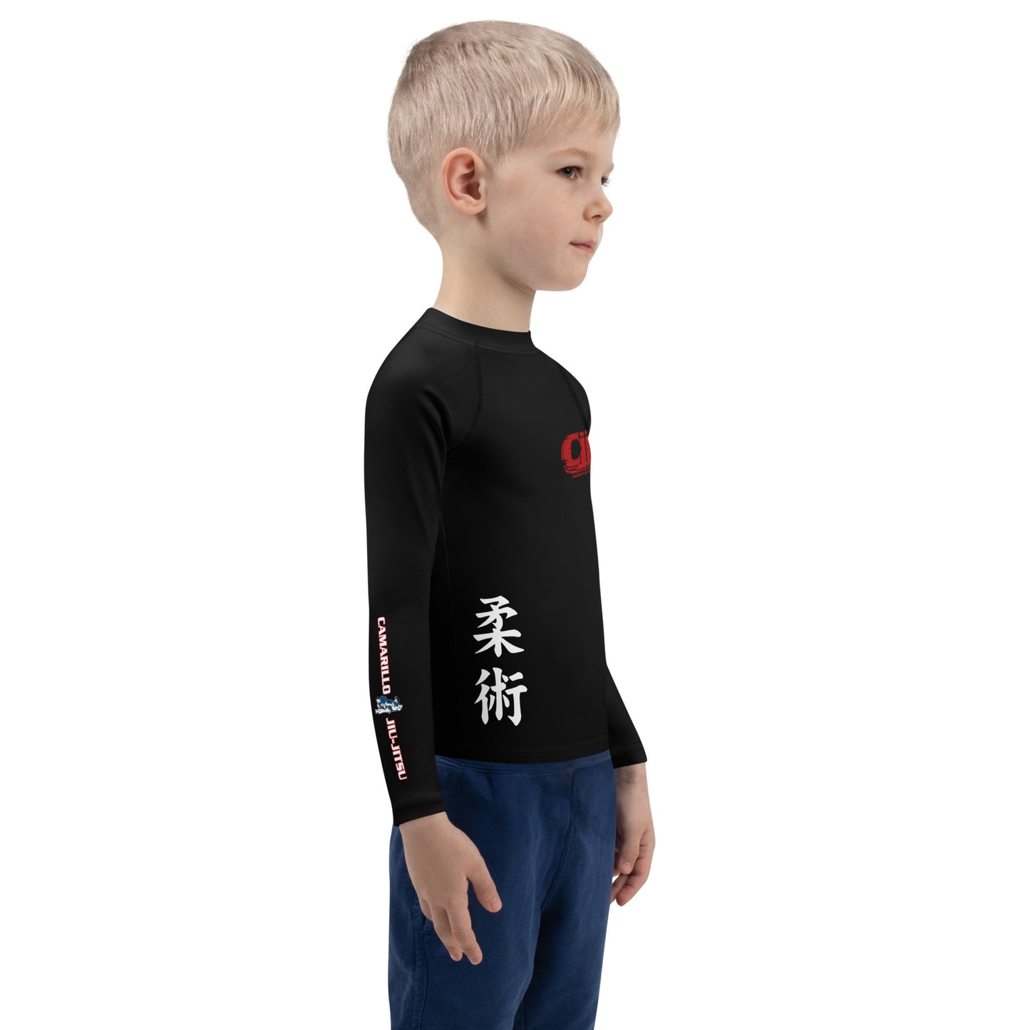 CJJ - Kids Rash Guard - Black