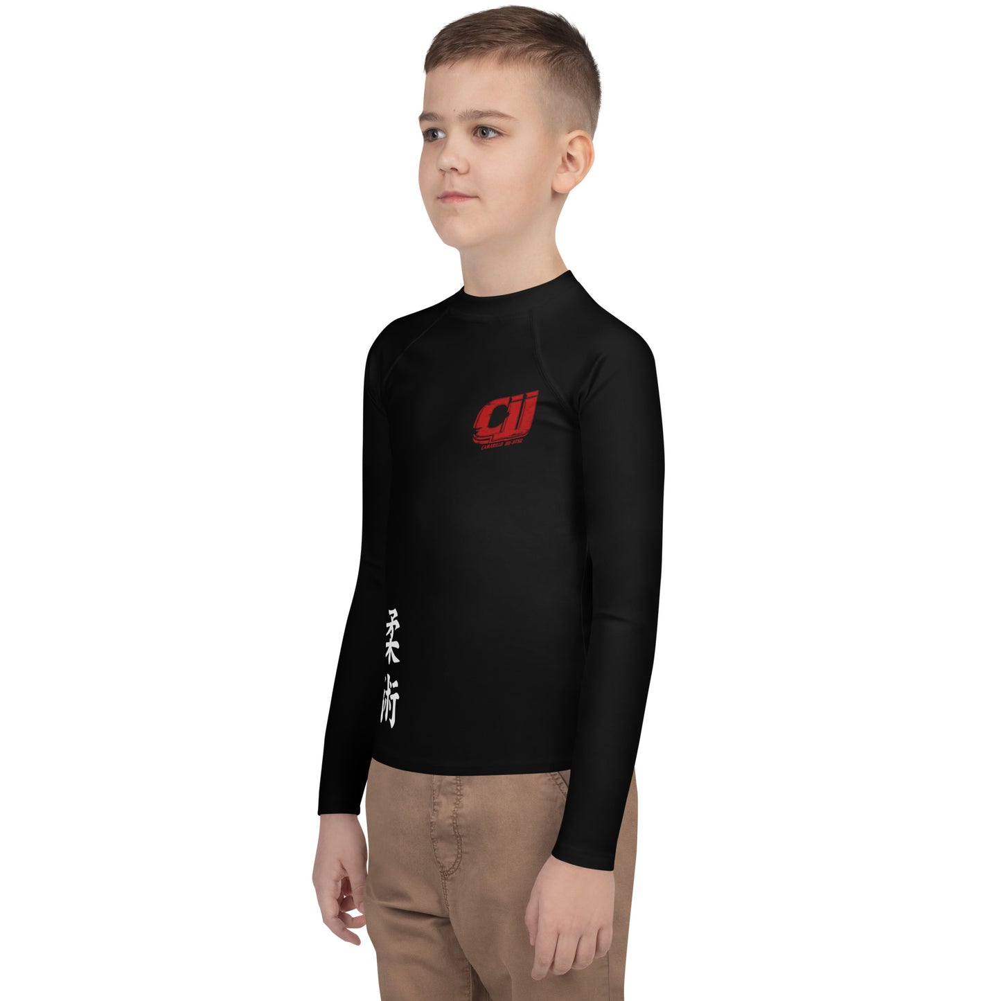 CJJ - Youth Rash Guard - Black