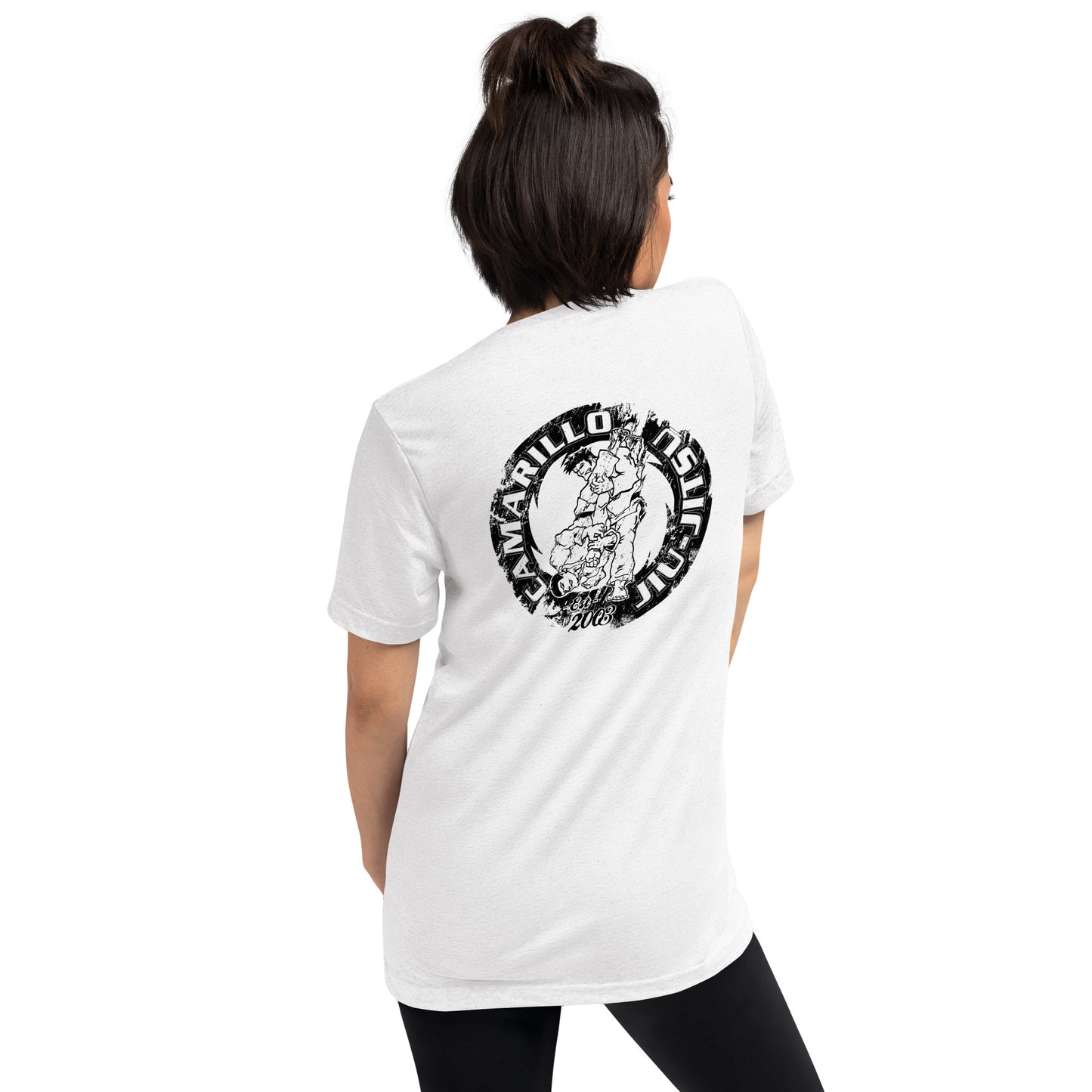 Black CJJ Unisex Short sleeve t-shirt