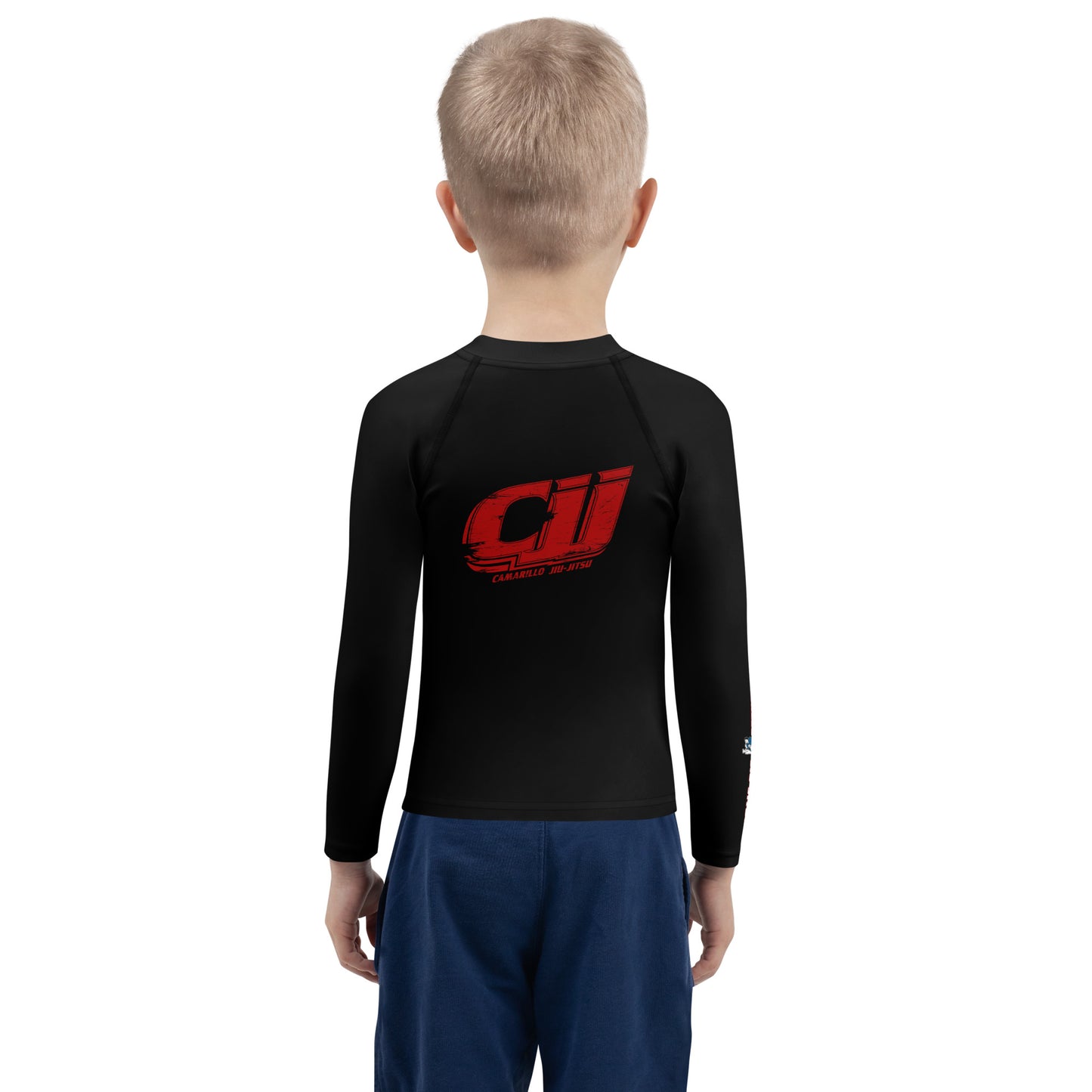 CJJ - Kids Rash Guard - Black