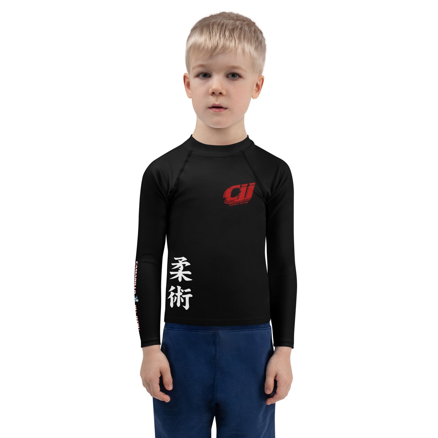 CJJ - Kids Rash Guard - Black