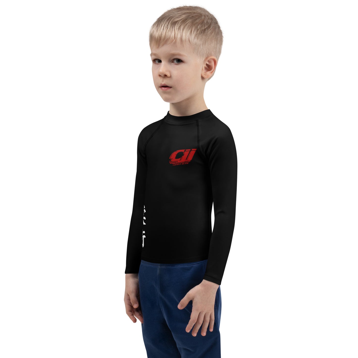 CJJ - Kids Rash Guard - Black