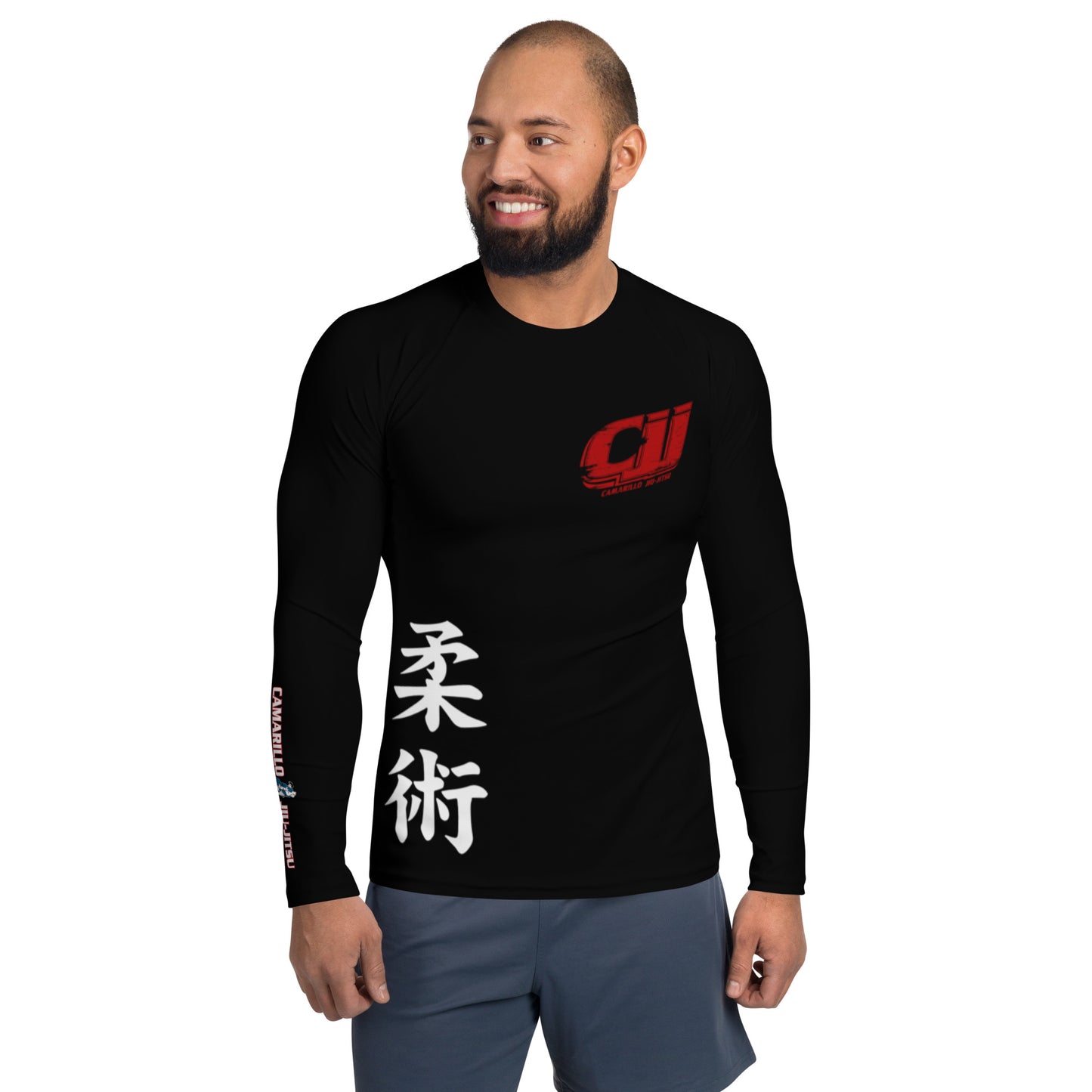 CJJ - Men's Rash Guard - Black