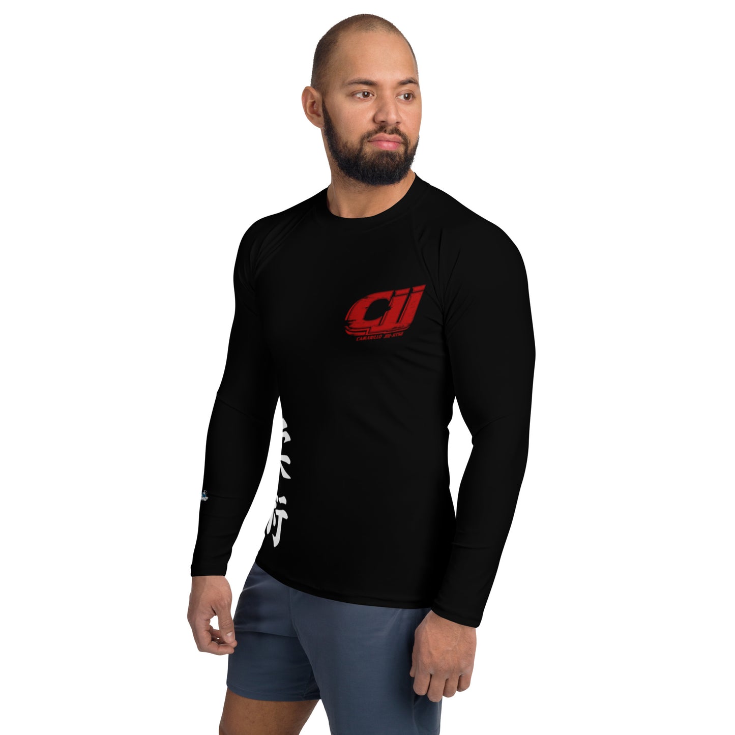 CJJ - Men's Rash Guard - Black