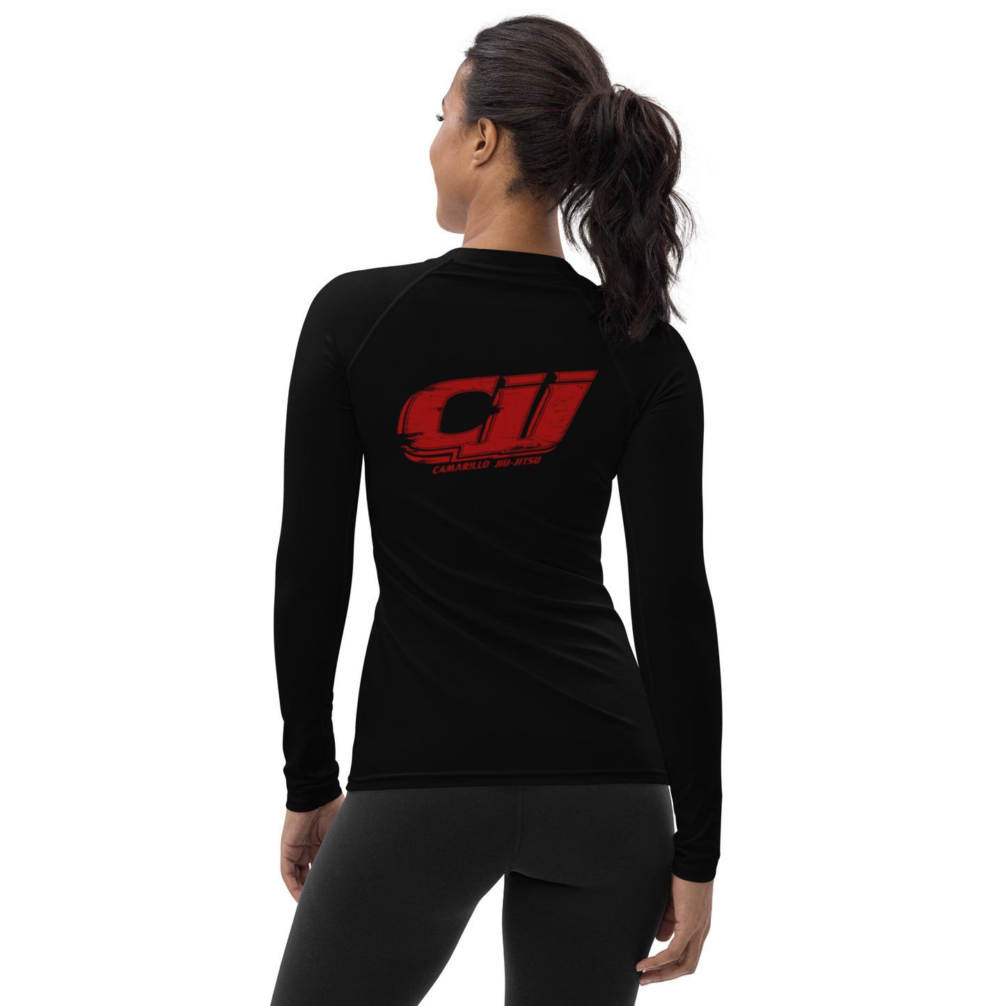 CJJ - Women's Rash Guard - Black