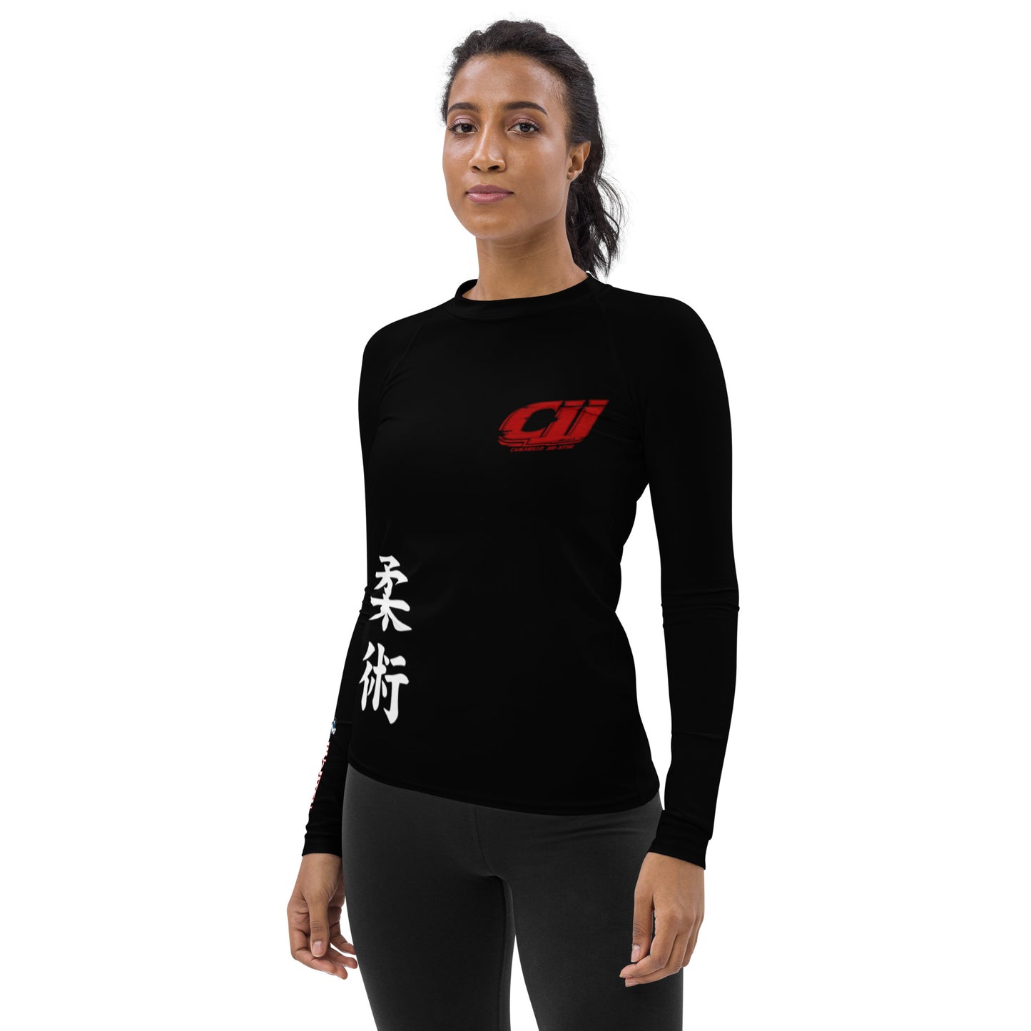 CJJ - Women's Rash Guard - Black