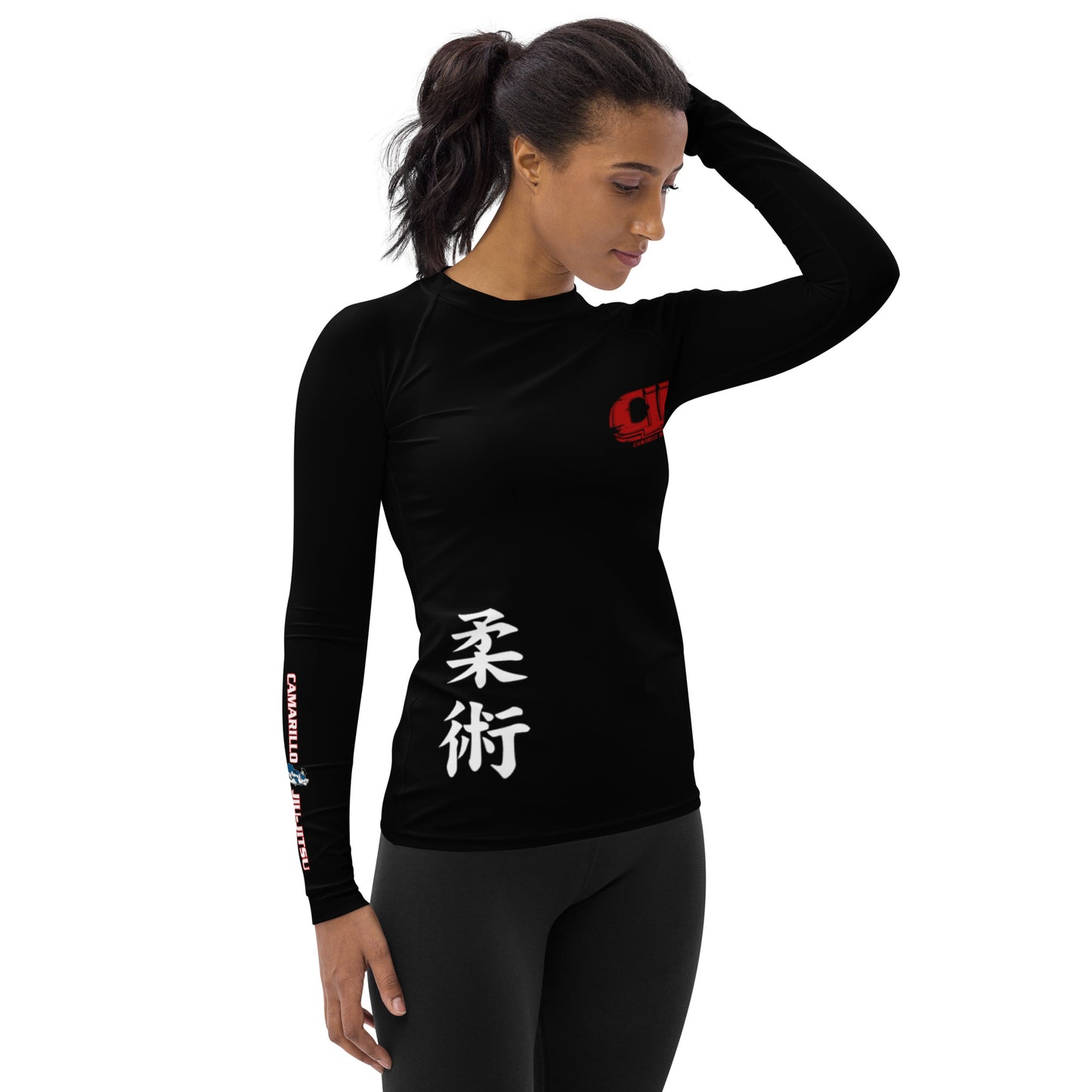 CJJ - Women's Rash Guard - Black