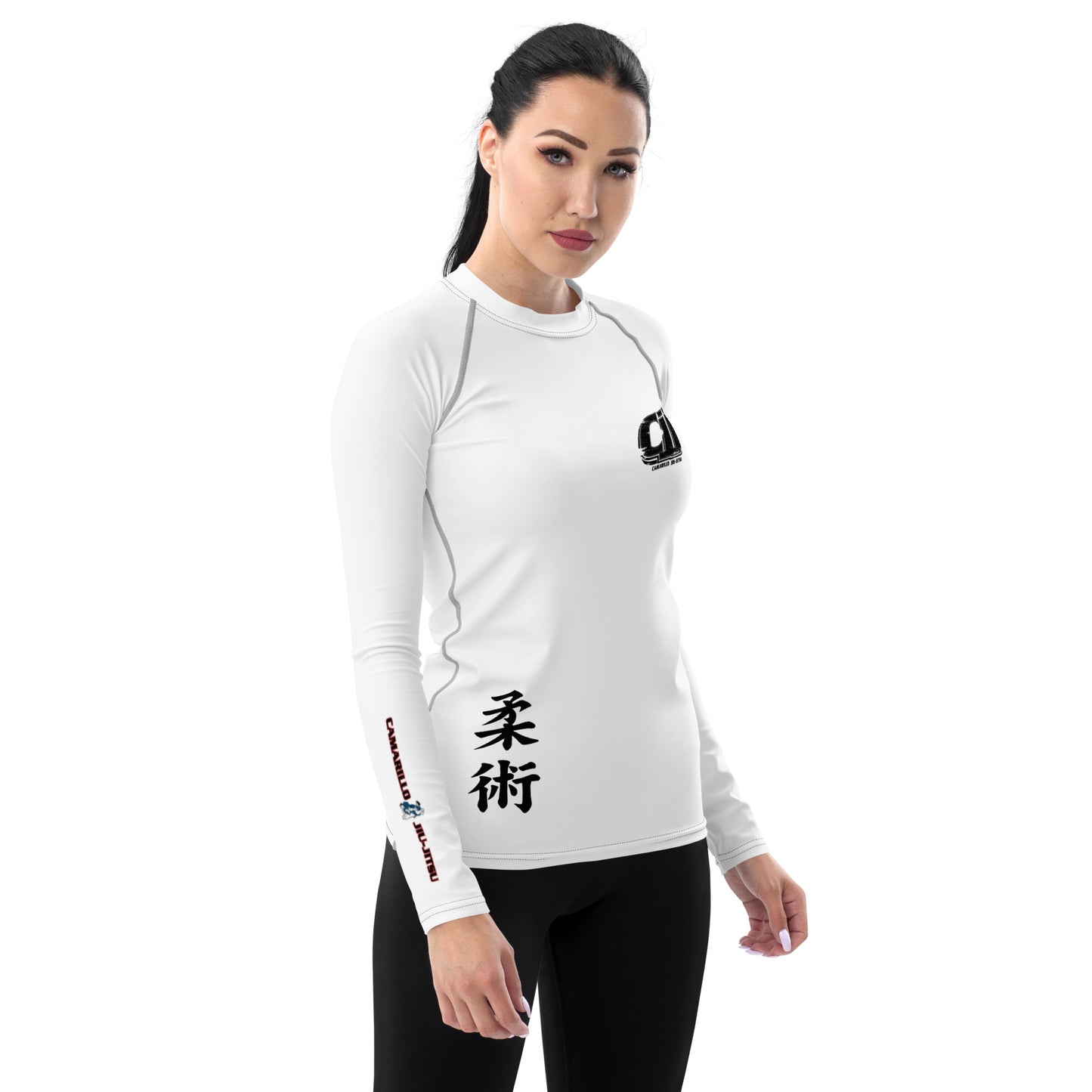 CJJ - Women's Rash Guard - White