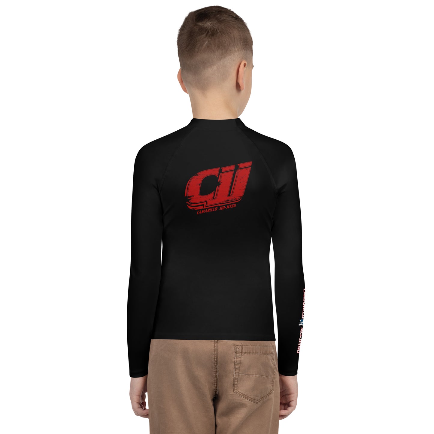CJJ - Youth Rash Guard - Black