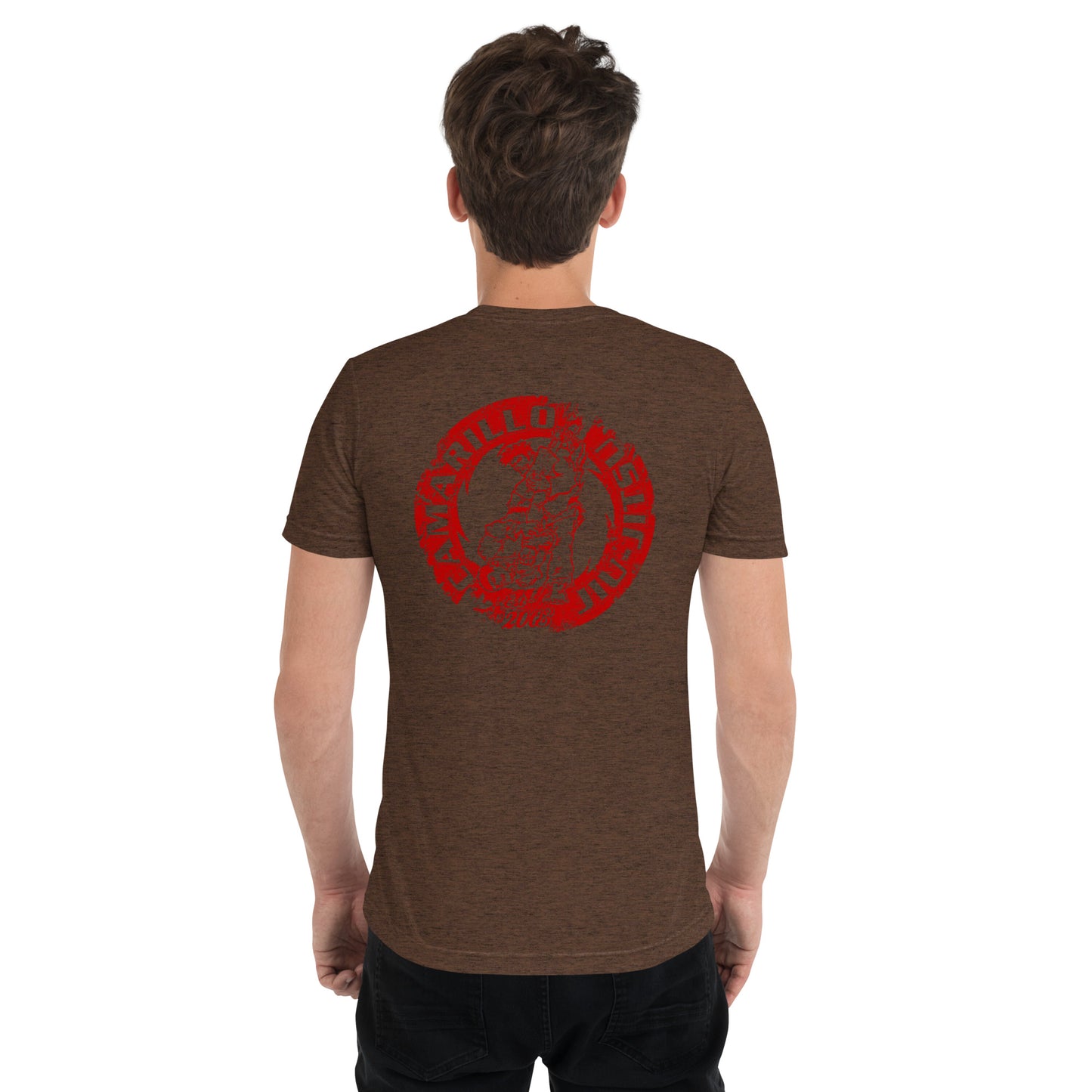 Red CJJ Unisex Short sleeve t-shirt