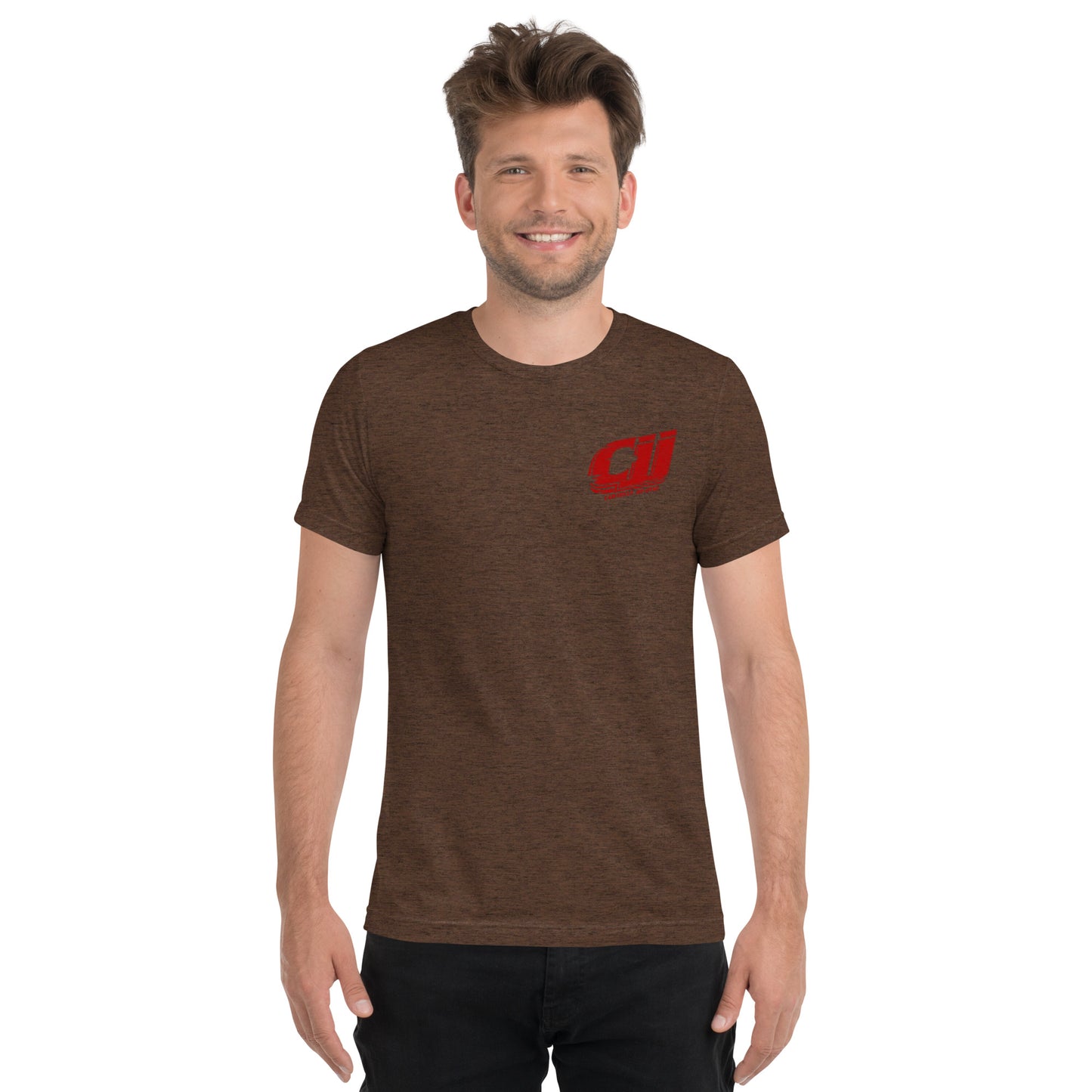 Red CJJ Unisex Short sleeve t-shirt