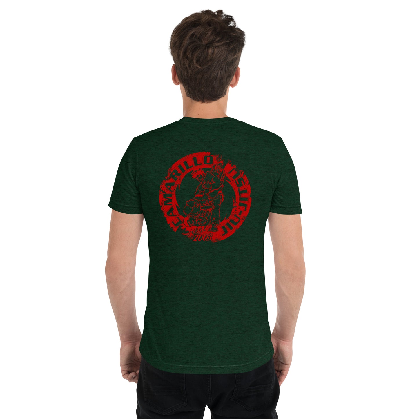 Red CJJ Unisex Short sleeve t-shirt