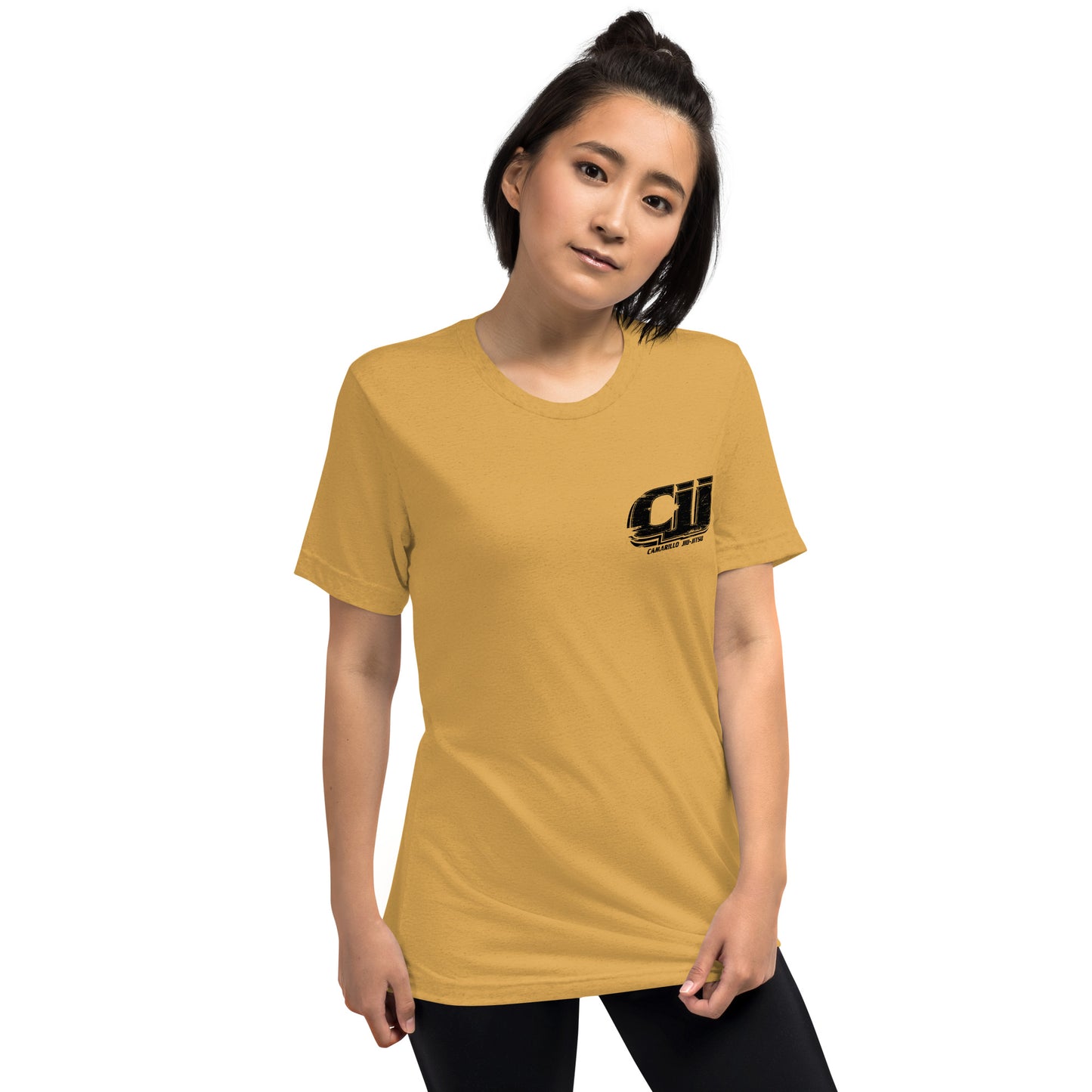 Black CJJ Unisex Short sleeve t-shirt