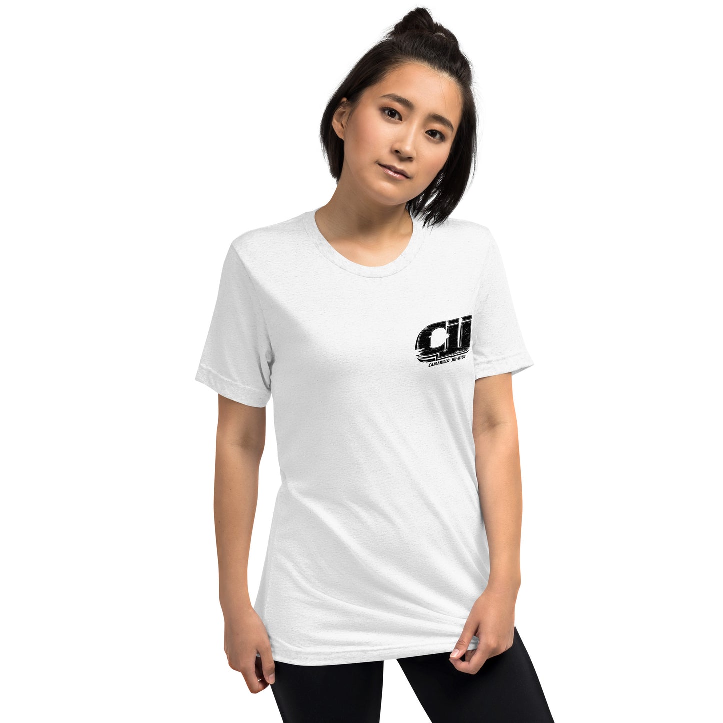 Black CJJ Unisex Short sleeve t-shirt
