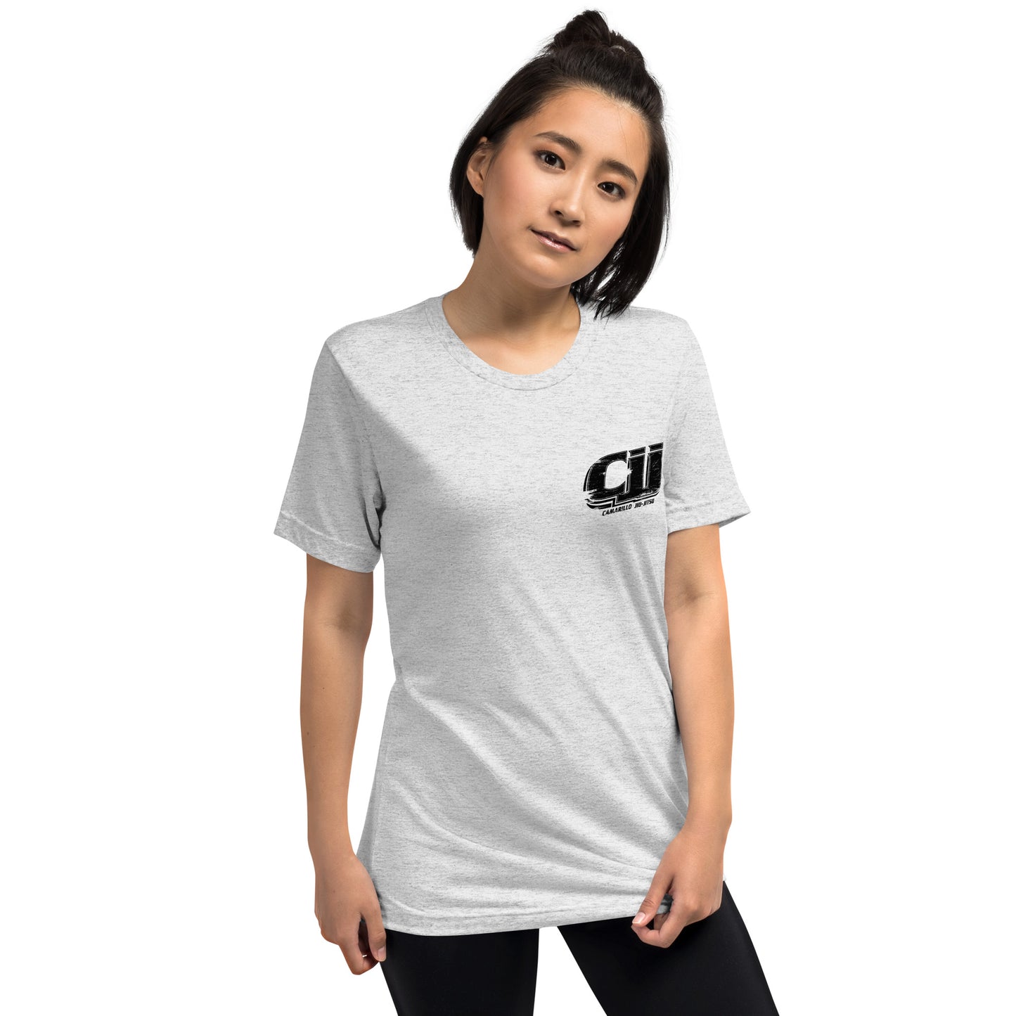 Black CJJ Unisex Short sleeve t-shirt